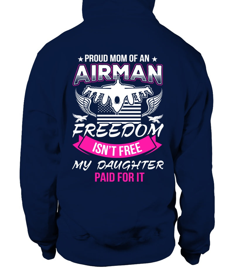 air force mom hoodie