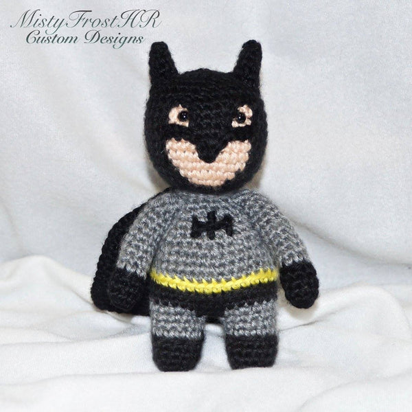 crochet batman doll