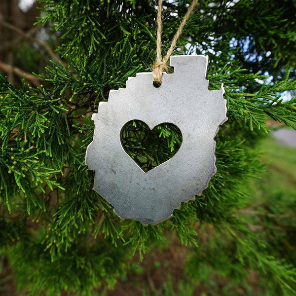 Adirondack State Park Metal Christmas Ornament