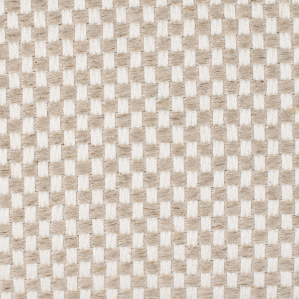 SAMPLE - Persian Natural Brown Off White 1 Linen Cotton 10 Oz (Heavy/Medium Weight | 54 Inch Wide | Medium Soft) Burlap