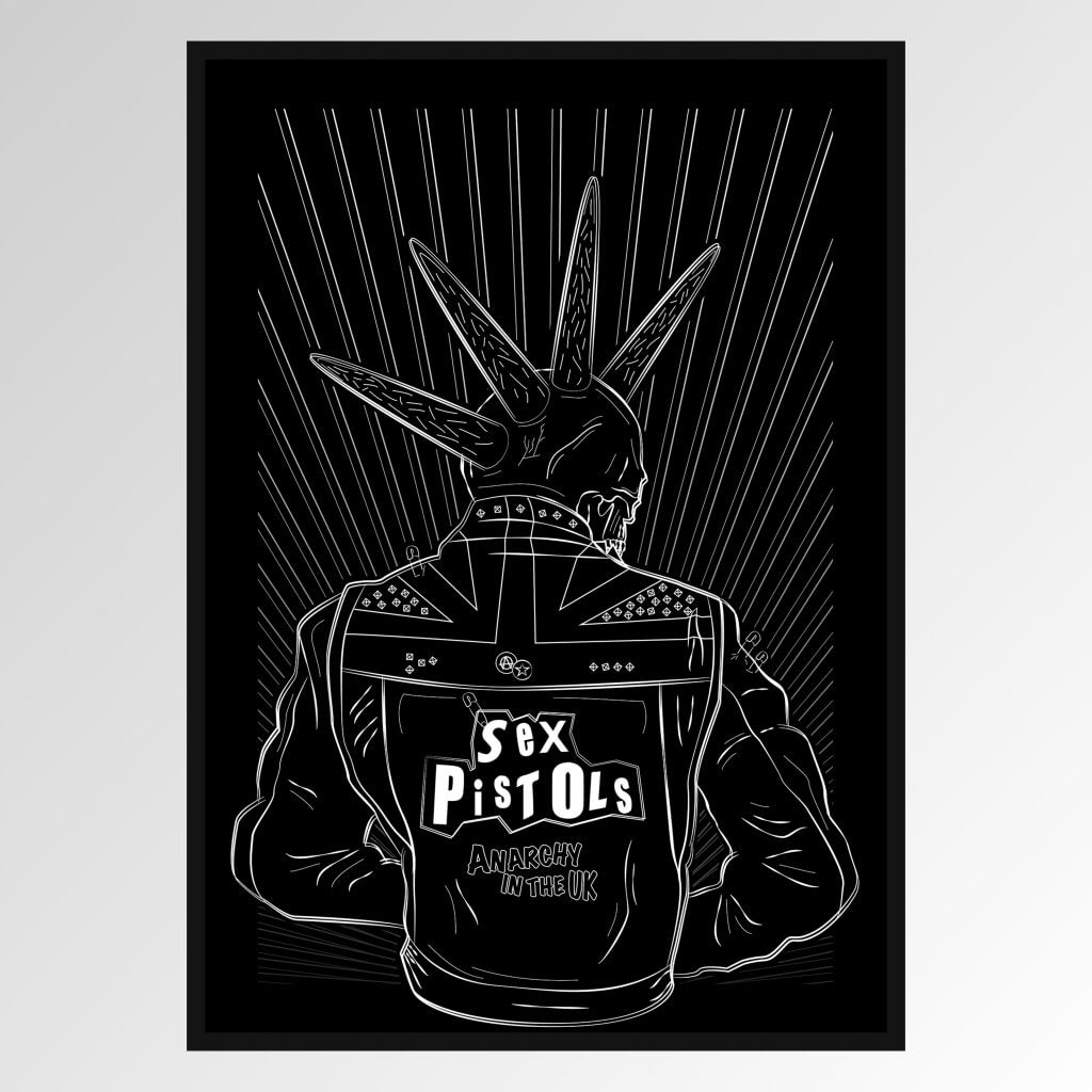 Sex Pistols Art Printn Mint And May 