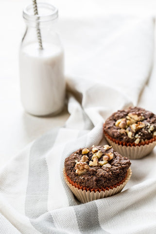 Pumpkin gingerbread muffins