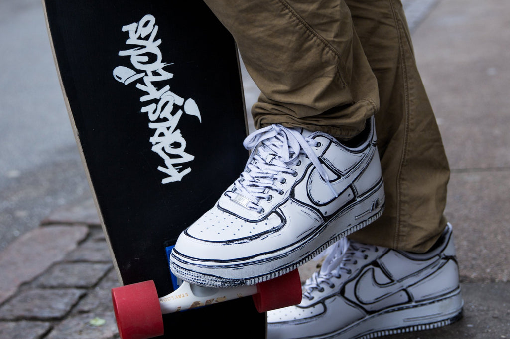 nike air force 1 cartoon