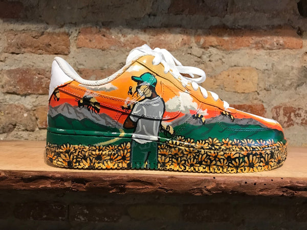 tyler the creator painted shoes
