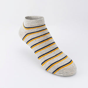 Jack & Jones Stripe Short Sock Grey