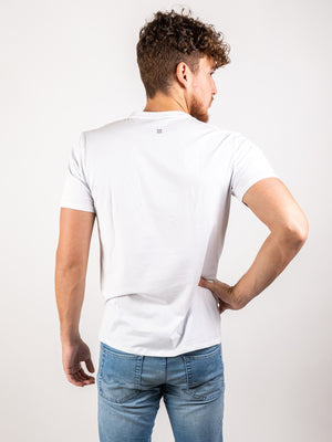 T-shirt Pima coton blanc