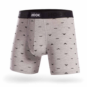 Boxer Hook Underwear Feel Mo Gris
