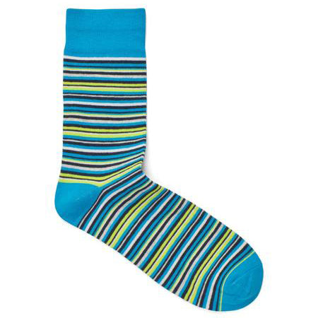 Jack & Jones Thin Stripe Sock Blue Jewel