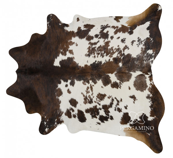 Details about   New Brazilian Cowhide Rug Leather TRICOLOR BLACK AND WHITE REDDISH 5'x7' Hide 