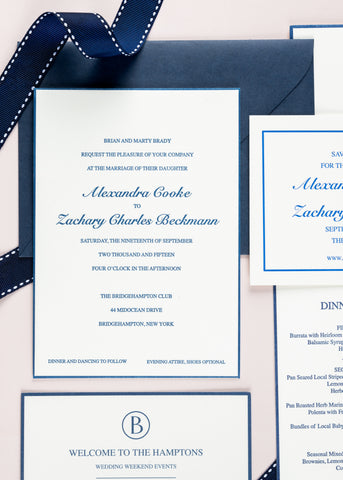 Wedding invitation example 2