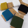 Cozy Ribbed Sweater Cuff, Off White