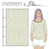 Modern Moment Merino Jacquard Knit, Beige by Mereen-Kapynen