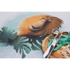 Poldi the Lion Stretch French Terry RAPPORT, Melange Gray