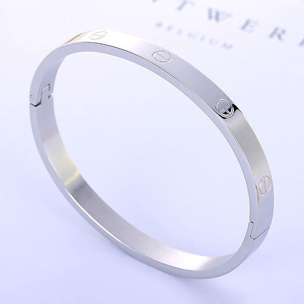 silver bangle bracelets with stones