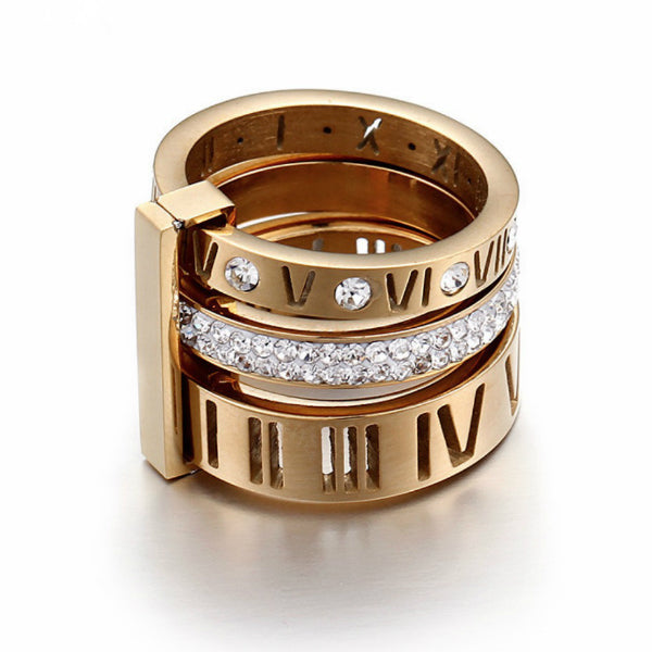 cartier ring roman numeral