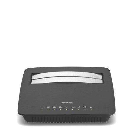 Linksys X3500 Router with ADSL2+ Modem – Arabia