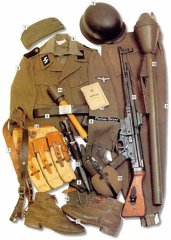 SS-Reiter (Private), 8. SS-Kavallerie Division "Florian Geyer", Summer 1944 
