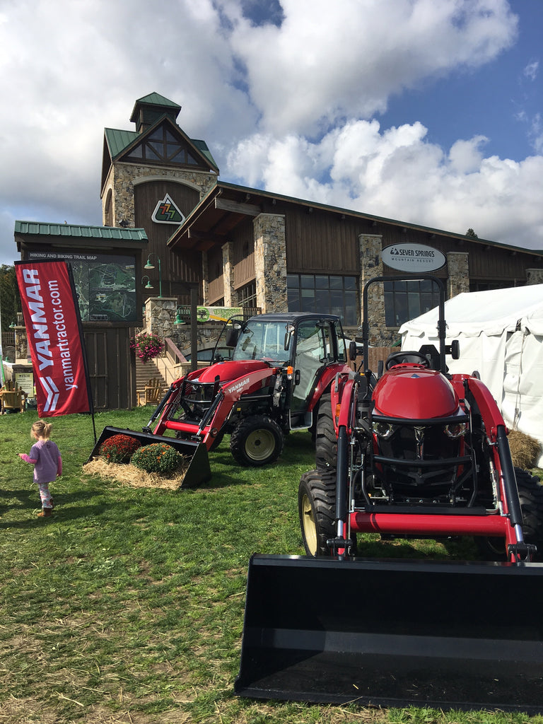 Tractors at Mother Earth Fair