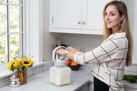 Jojo Making Butter