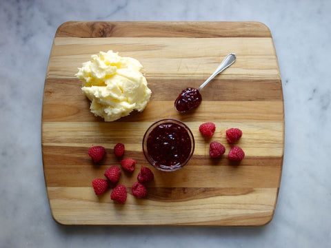 Raspberry Presrves Butter