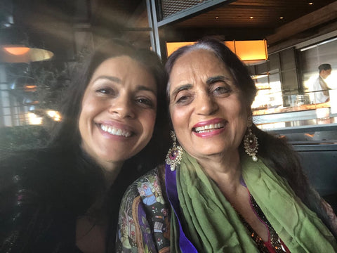 Dr Kumar and her mom