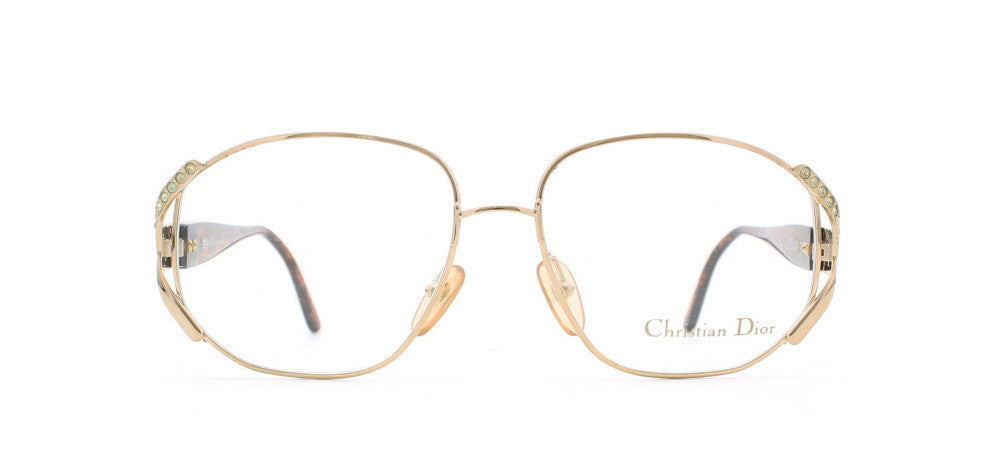 Pretentieloos Clip vlinder Afrika Christian Dior 2619 Square Certified Vintage Eyeglasses Frame : Kings of  Past