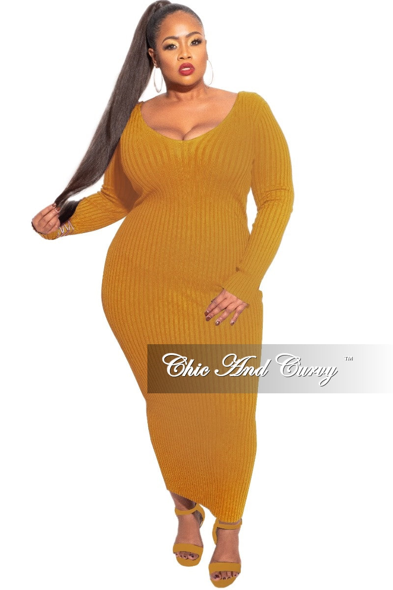 Final Plus Size BodyCon Knit Dress in – Chic And Curvy