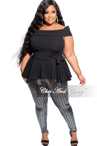 silver sequin pants plus size