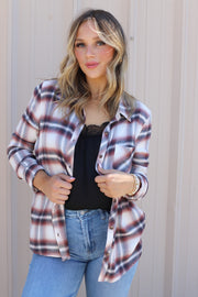 Matchmaker Flannel Top - Mohebina laemeh