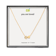 CIA 'You Are Loved" Necklace - Mohebina laemeh