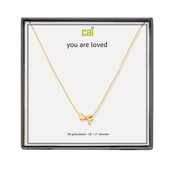 CIA 'You Are Loved" Necklace - Mohebina laemeh