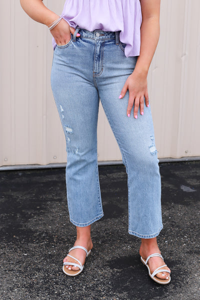 Keirstyn Cropped Jeans - Mohebina laemeh