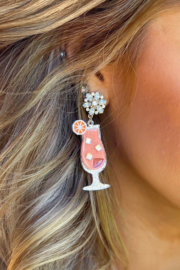 Summer Sippin Earrings - Mohebina laemeh