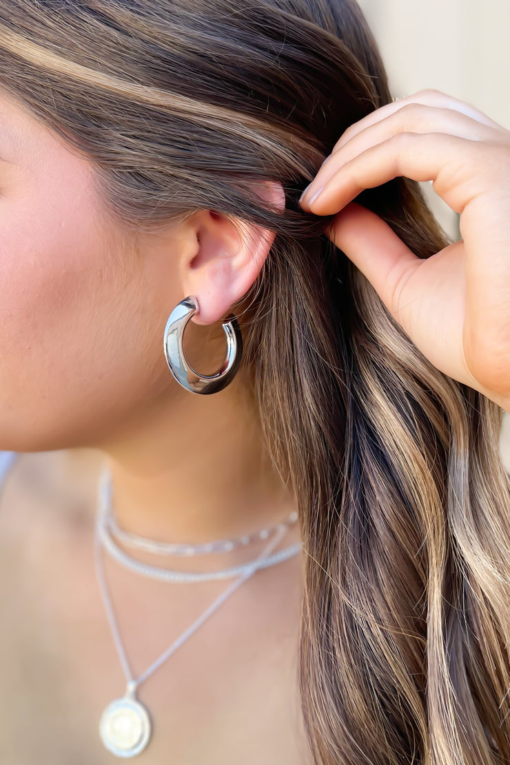 Sloane Hoop Earrings - Cenkhaber