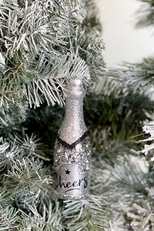 Champagne Bottle Ornament - Mohebina laemeh