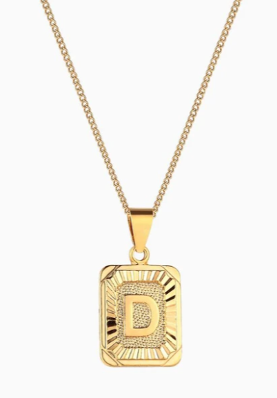 Josephine Initial Necklace A-Z - Mohebina laemeh