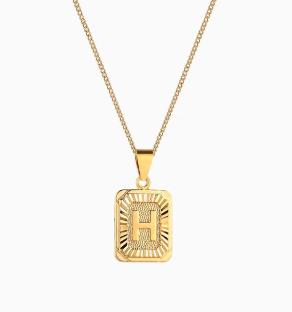 Josephine Initial Necklace A-Z - Mohebina laemeh