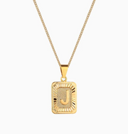 Josephine Initial Necklace A-Z - Cenkhaber