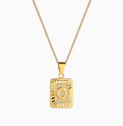 Josephine Initial Necklace A-Z - Mohebina laemeh