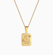 Josephine Initial Necklace A-Z - Mohebina laemeh