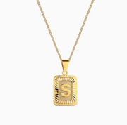 Josephine Initial Necklace A-Z - Mohebina laemeh