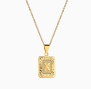 Josephine Initial Necklace A-Z - Cenkhaber