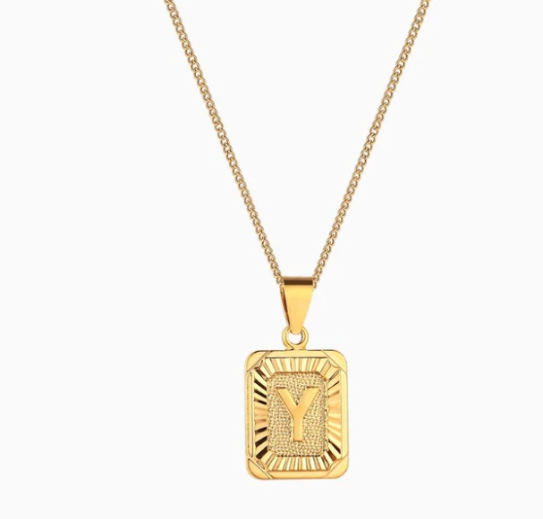 Josephine Initial Necklace A-Z - Mohebina laemeh