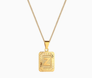 Josephine Initial Necklace A-Z - Cenkhaber