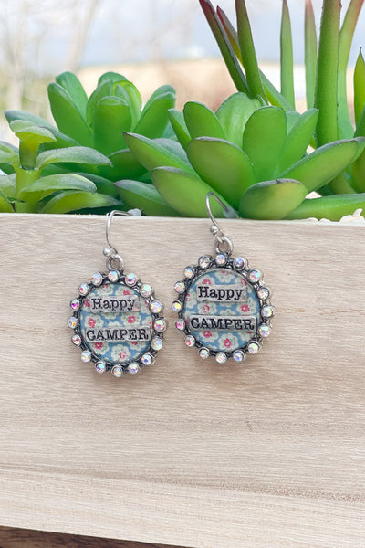 Happy Camper Earrings - Mohebina laemeh