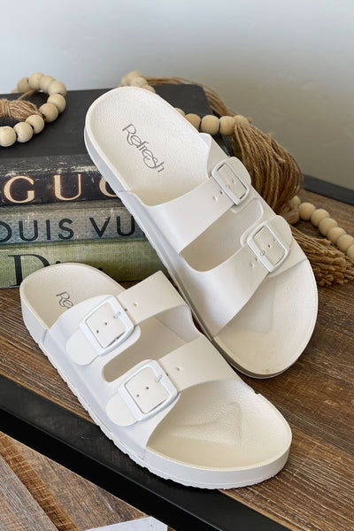 Beach Life Sandals: White - Cenkhaber