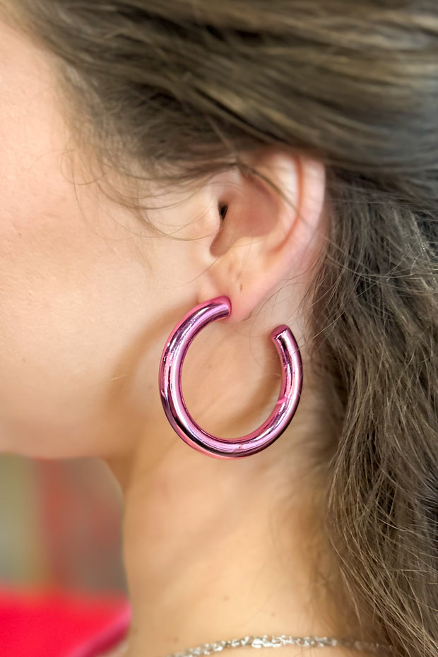 Heartache Hoop Earrings - Cenkhaber