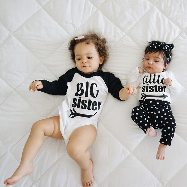 Sibling shirts from Gigi and Max! Perfect way to announce a pregnancy or celebrate a new arrival! 