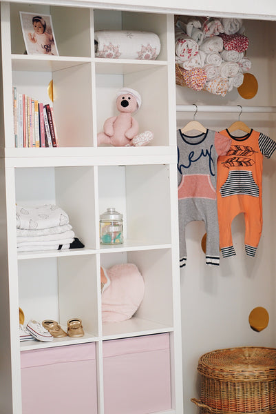 How to organize baby's closet! Baby romper