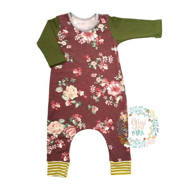 Beautiful Floral Romper from Gigi and Max!